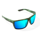 Bajio Stiltsville - Green Stripe Matte - Blue Mirror - PC
