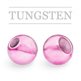 Regular Tungsten Beads Metallic Light Pink