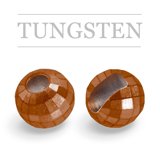 Slotted Tungsten Beads Reflex Metallic Coffe