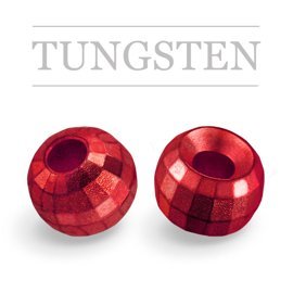 Regular Tungsten Beads Reflex Metallic Red