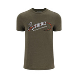 Simms Hook & Loop T-Shirt - Military Heather