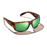 Bajio Piedra - Dark Tort Matte - Green Mirror - PC